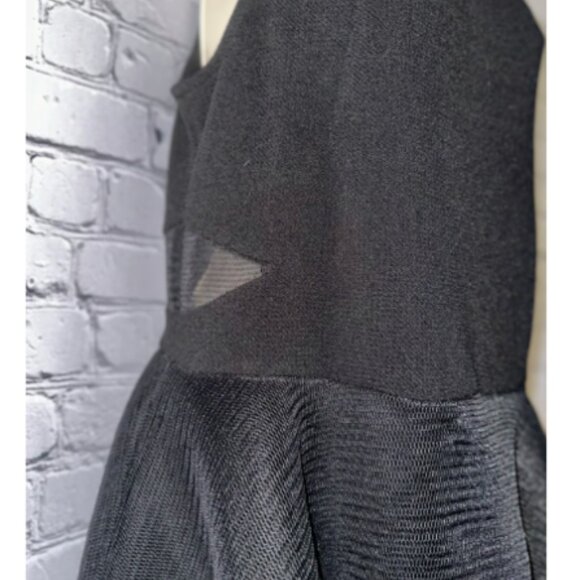 Nicki Minaj Black Party Formal Flowy Peekaboo Dress XXXL - Picture 4 of 7